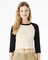 BELLA+CANVAS Ladies Micro Rib Raglan 3/4 Sleeve Baby Tee for Casual Wear, Streetwear & Cropped Fit Style Top